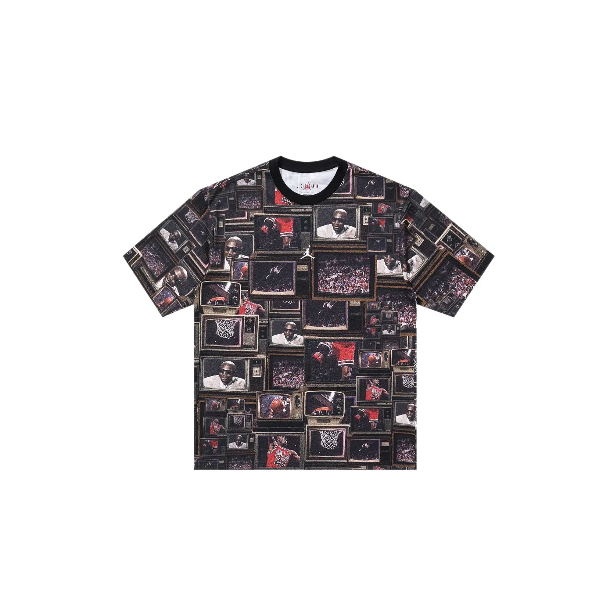 Air Jordan Brooklyn Printed Tee "Multi / Black" HQ8946 010