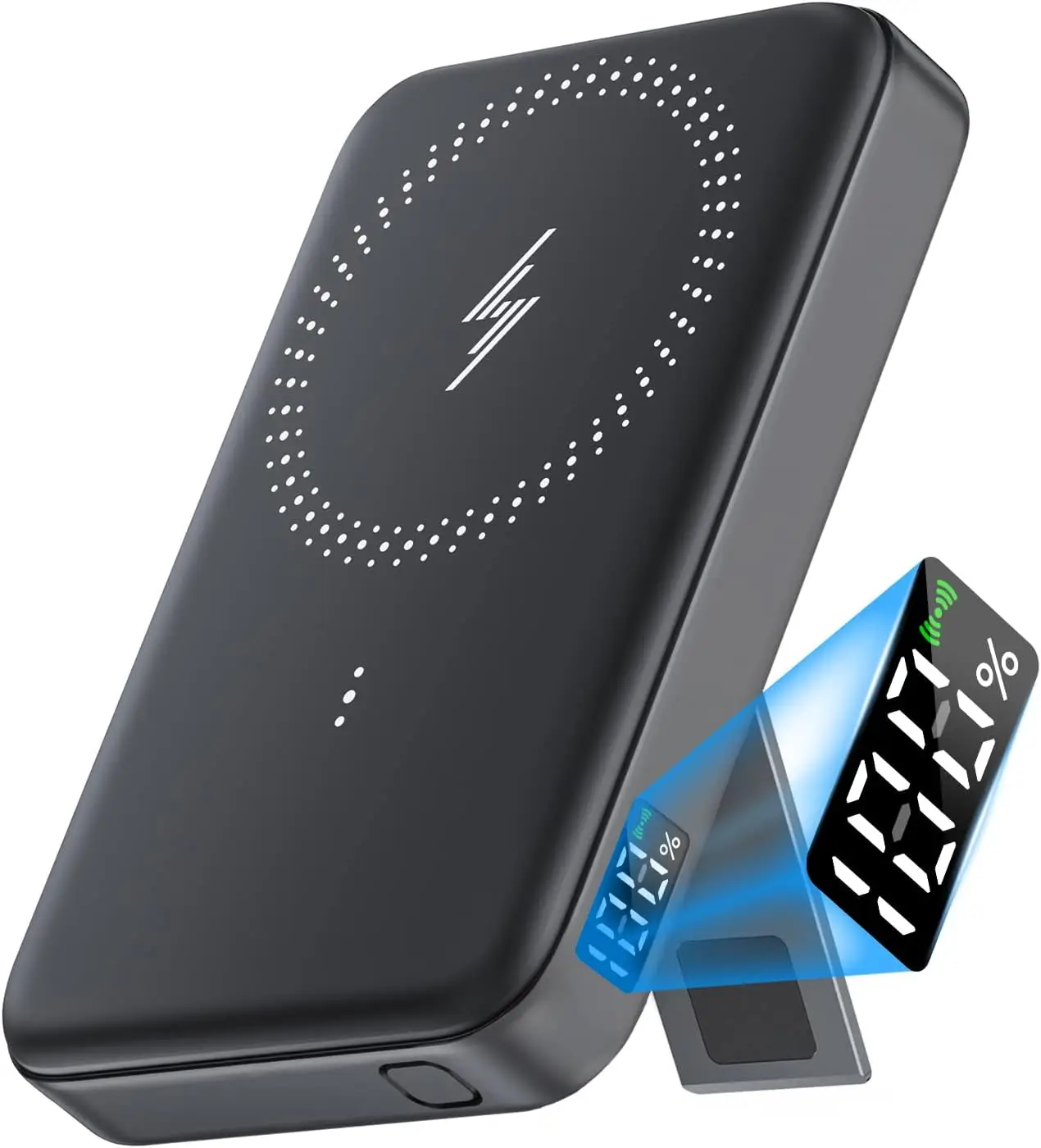 JARGOU 10000mAh Wireless Portable Charger set fast Charging power bank suitable for iPhone12/13/14/15 mobile phone wireless fast charger With Phone Do