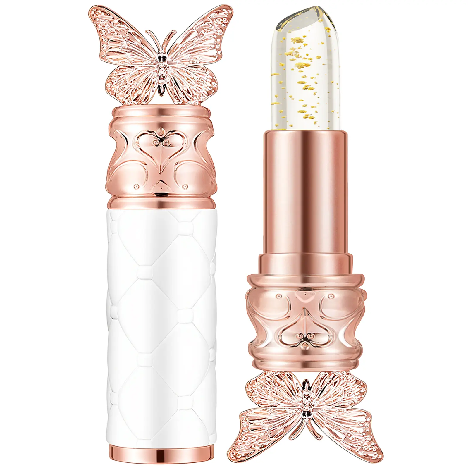 Lipstick - moisturizing, plump, fade lip line, luxurious plant extract lip care designed by butterfly