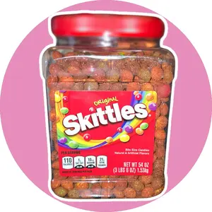 Original Skittles (54oz) - Sweet and Tangy Chewy Candy Snack Candies