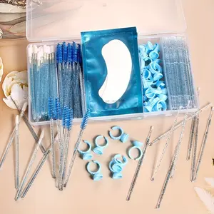 Large-capacity storage box set for false eyelash grafting tools