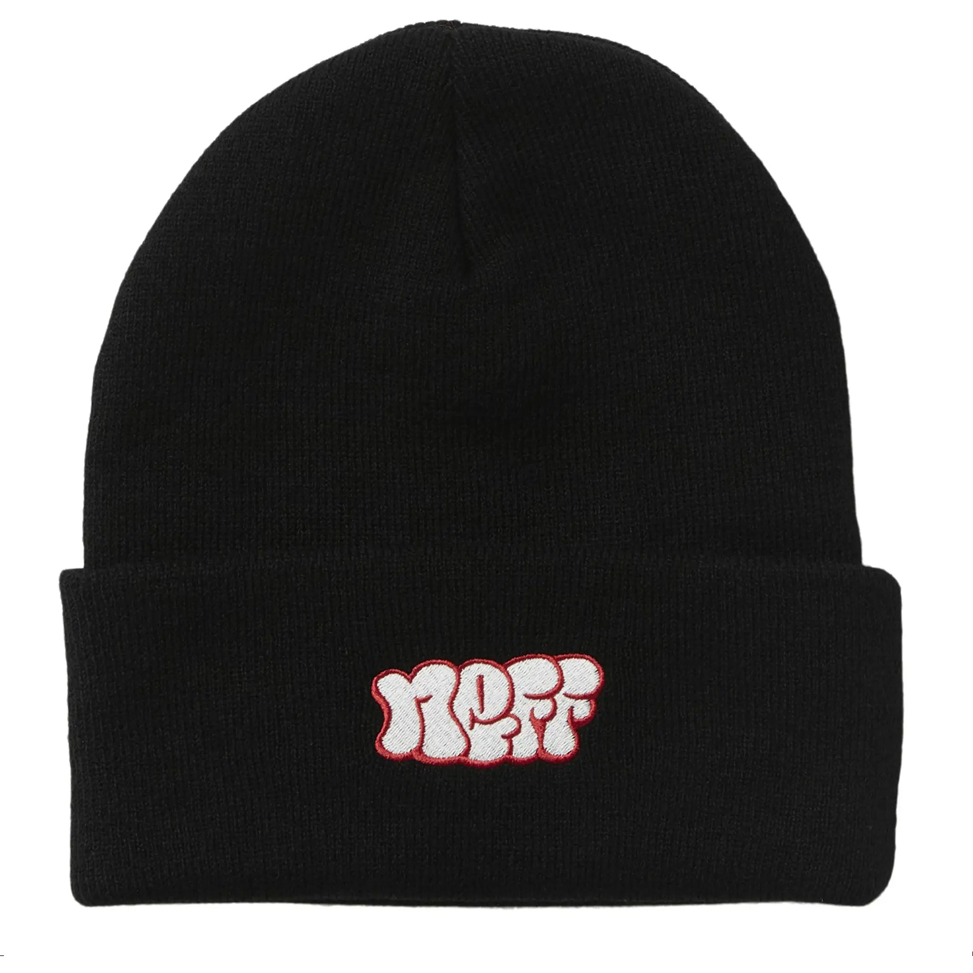Unisex NEFF Bubble Cuffy Beanie with Bubble Letters, Graphic Design, Fold Over Cuff for Casual Wear (Sports & Outdoor Accessory Hat)