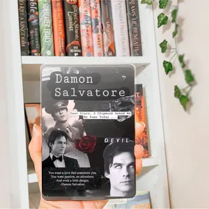 Hot Vampire Guy Kindle Insert - Multiple Finishes