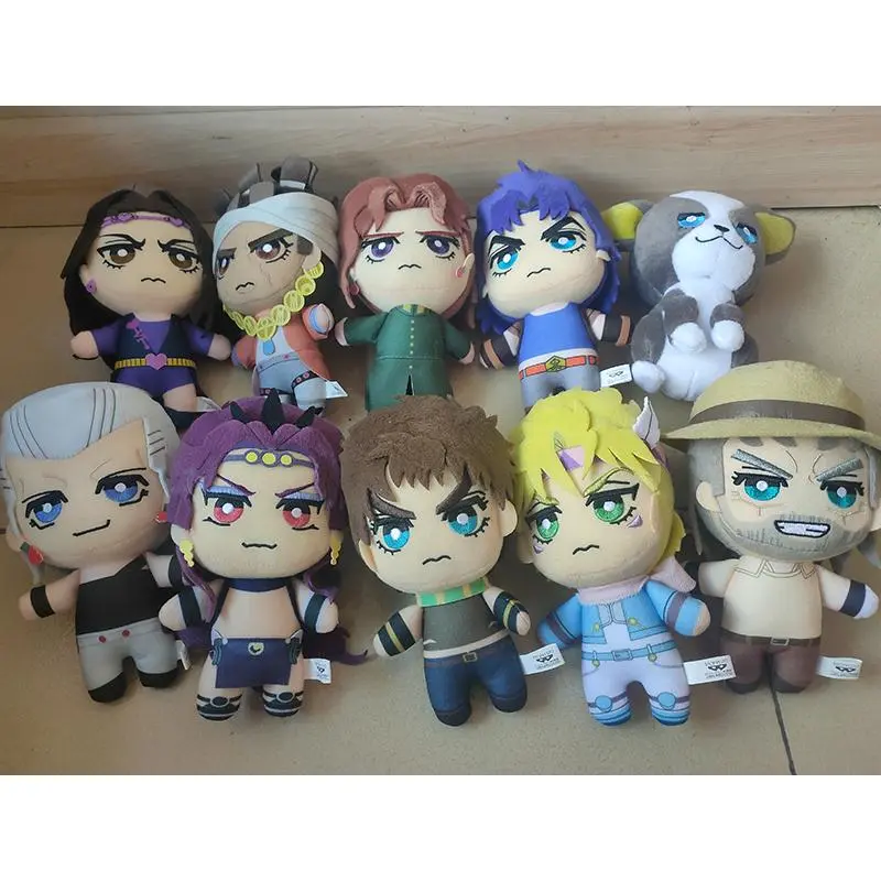 Jojos Bizarre Adventure Noriaki Kakyoin Stardust Crusaders Dio JONATHAN JOSEPH JOESTAR Polnareff Brando Plush toy