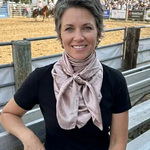 35X35" Blush Jacquard Wild Rag / Scarf WR4010X