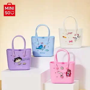 MINISO x Disney Mini Lunch Tote Bag -  Cute Crocs Design Durable Small Size Disney Design With Handle Cute Bento Bags Surprise Halloween Gift for Girls and Daughters, Halloween Basket