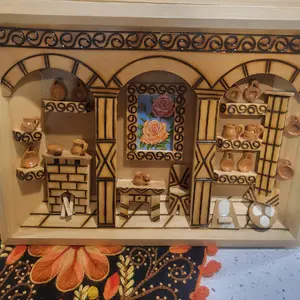 Wood Kitchen for Wall - Made in Mexico