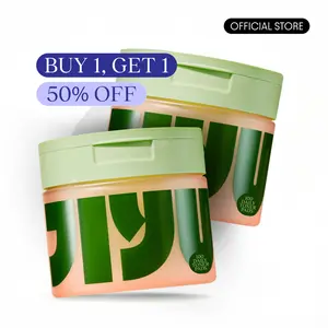 Jiyu Korean Skincare (2-PACK) - Anti-Aging, Dark Spot & Wrinkle Minimizing Toner Pads with Centella Asiatica, Snail Mucin, Niacinamide - 200 ct.