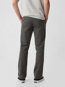 Modern Straight Khakis