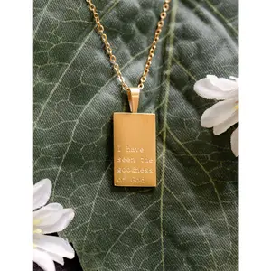 Necklace: I have seen the goodness of God