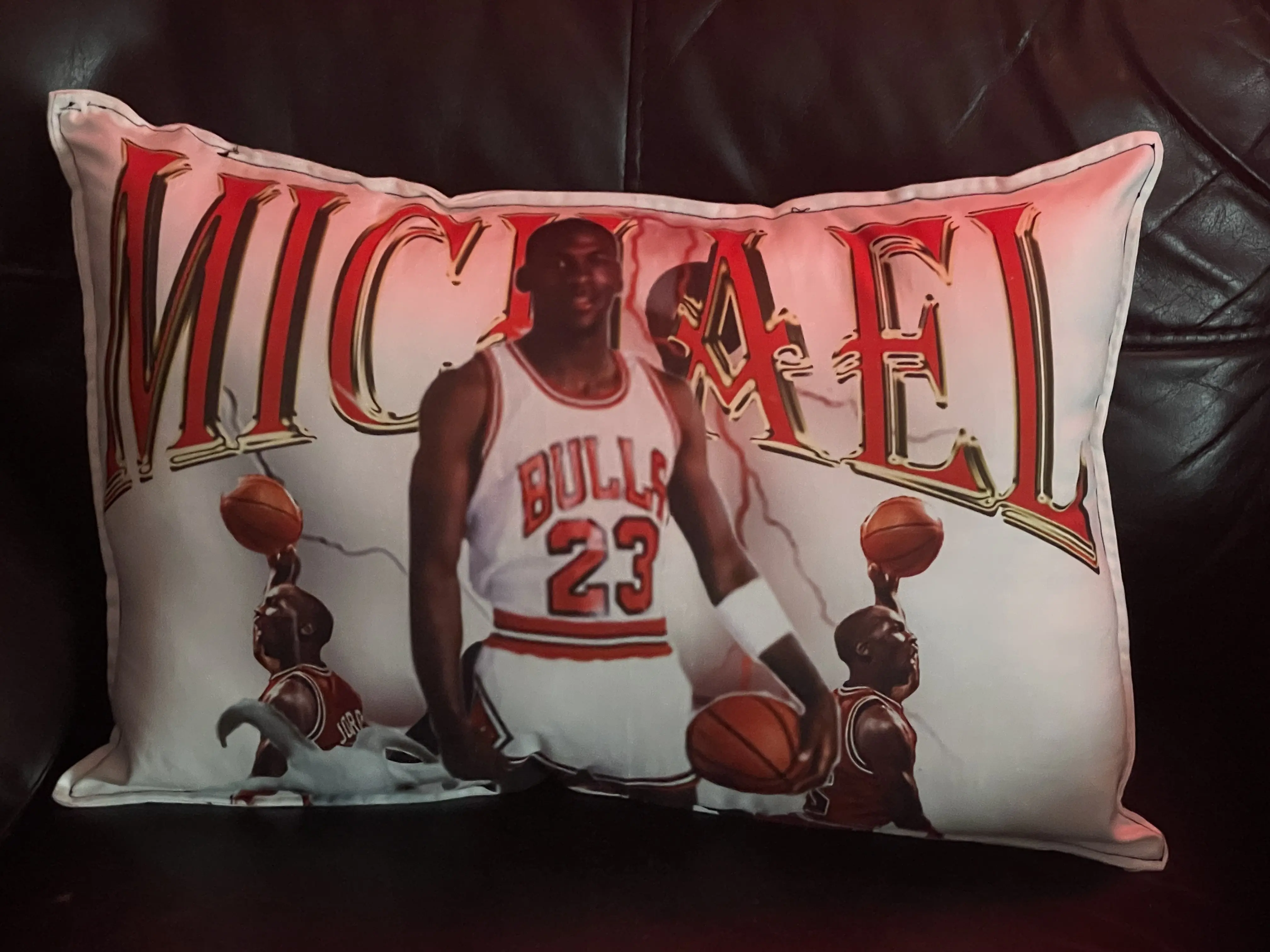 Michael Jordan Bulls Half Pillow