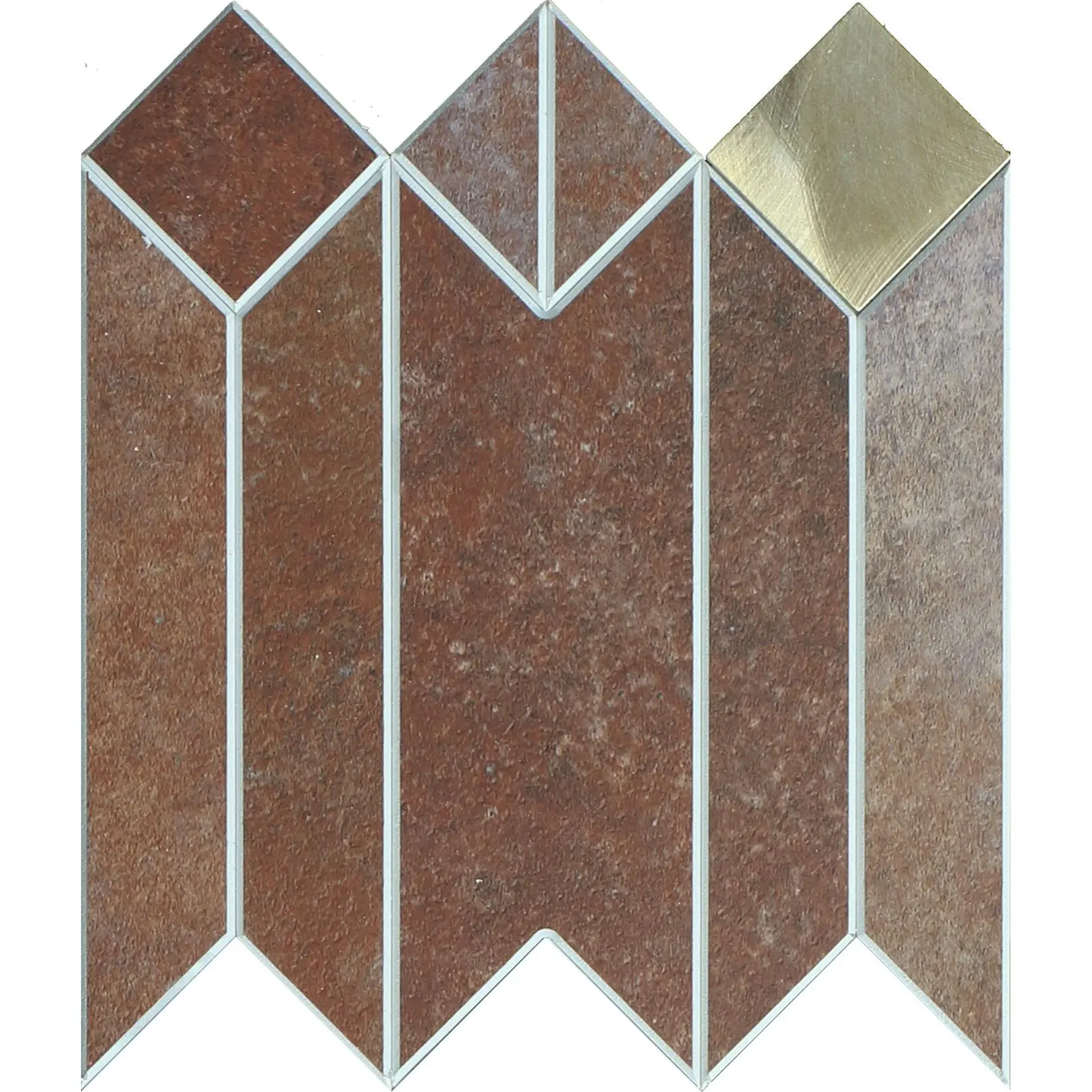 COLAMO Venus Bronze Simple Geometry Peel-and-Stick DIY 3D Wall Panels - Soundproof, 11.81"x11.81", for Accent Wall, Kitchen & Bedroom Decor, Home Improvement Options:, 5p, 10p self adhesive backsplash