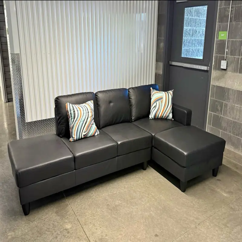 Brand New Faux Leather Sectional Sofa Couch