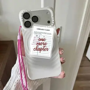 Library Card Phone Grip, One More Chapter MagSafe Holder