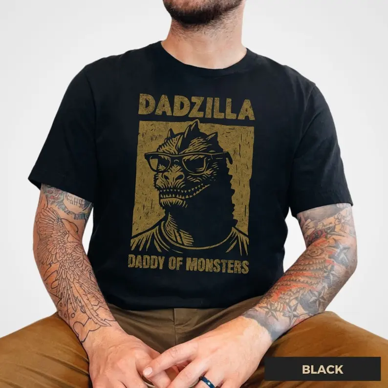 Dadzilla Daddy of Monsters Shirt, Dadzilla Shirt, Gag Gift For Dad, Dada Shirt, Presents For Dad, Father's Day Gift