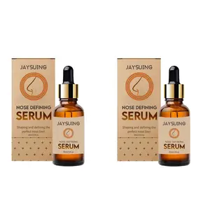 Jaysuing Nose Shaping Essence Dual Pack (30ML*2), Tightening Massage for Nose, Nasal Enhance, Lifted Nostrils and High Bridge, Beauty Nose Serum