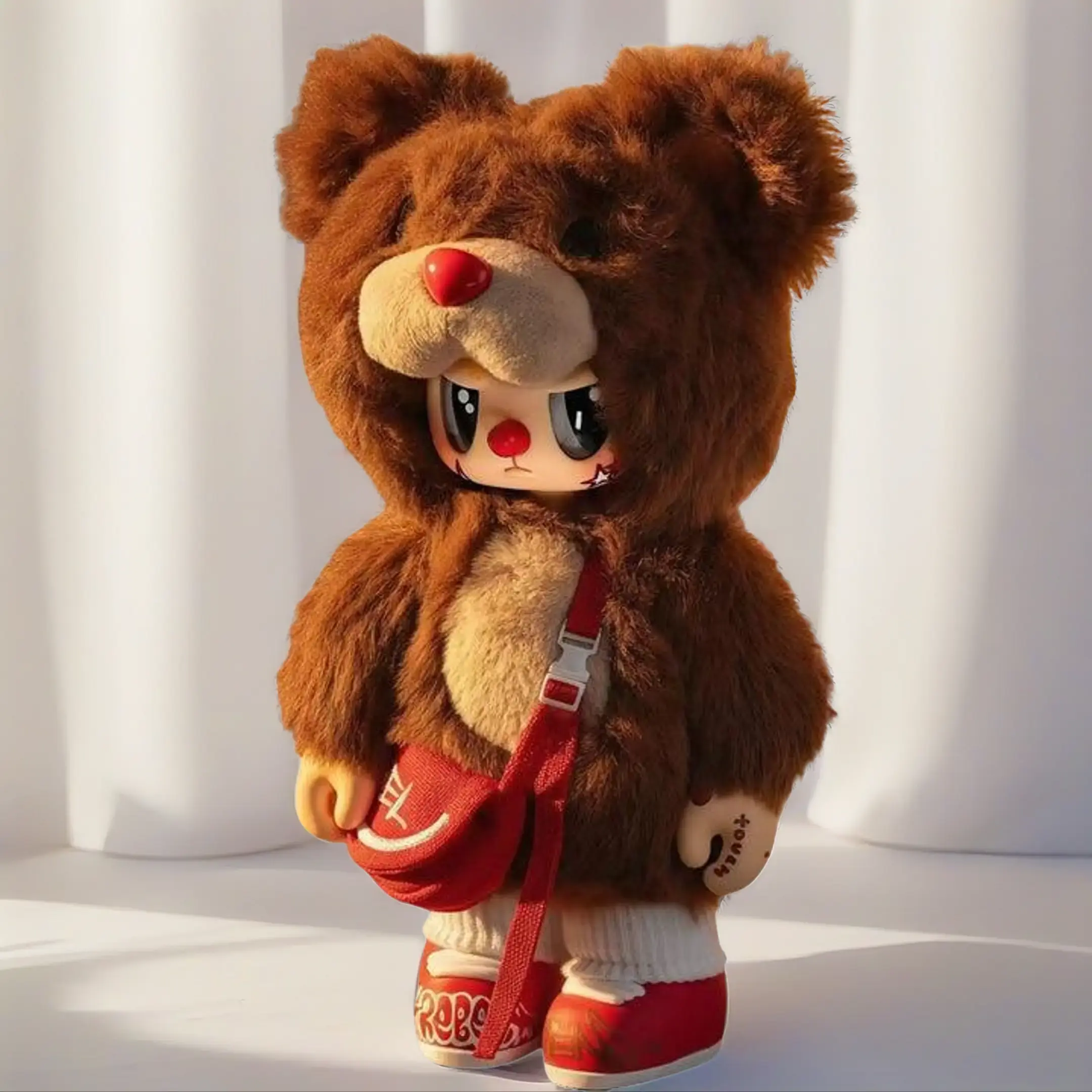 ChaoSweet REBEL BEAR Find a Bag Series PVC Vinyl Blind Pack Figure - Cute Figurines, Blind Bag Figurines, Statues & Bobbleheads, Boxed Art Toy, Toy Unboxing, Adult Collectibles