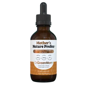 Mother's Nature Profen > Dr. Green Mom Mother's Nature Profen Liquid Drops | Gentle Herbal Comfort & Daily Wellness Support | Plant-Based Blend