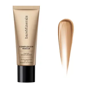 bareMinerals Complexion Rescue Tinted Moisturizer with Hyaluronic Acid & Mineral SPF 30 - Hypoallergenic, Vegan, Oil-Free, 24-Hour Hydration -  Makeup