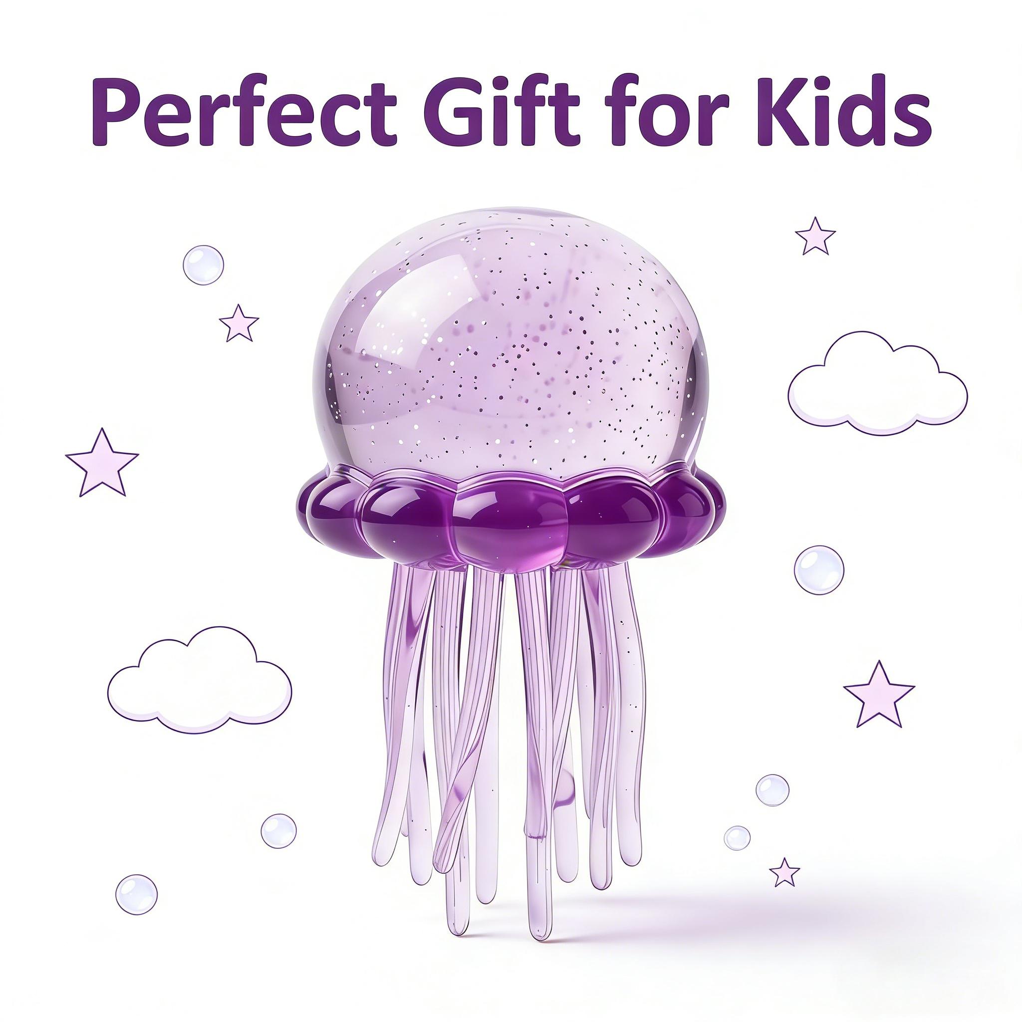 Jellyfish Squeeze Stress Ball, Soft Fidget Toy for Anxiety Relief, Quiet Sensory Play for Kids & Adults Jellyfish Squeeze Stress Ball, Soft Fidget Toy for Anxiety Relief, Quiet Sensory Play for Kids & Adults