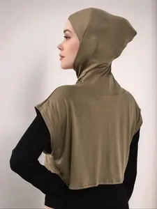 1pc Multifunctional Fake Neck Scarf Hat, Non-Slip Sports Headscarf, Head Wrap, Polyester Fiber Hair Cover, Suitable for Daily Commute