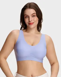 SheCurve AirEase Wireless Full-Cover Tank Bra