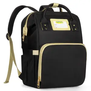 Multi-Function Diaper Bag Backpack for Baby,travel diaper tote Insulated 3 Bottle Pockets Large Capacity 7 Compartments Stroller Clips Waterproof Ideal for Parents travel essential, Unisex Backpack baby bag  with USB Lightweight Mommy Bag Diaperbag