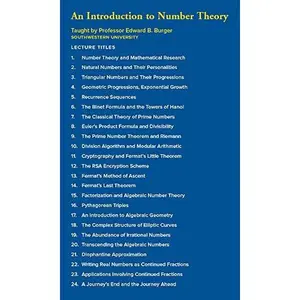 USED-An Introduction to Number Theory by Edward B. Burger (Unknown)