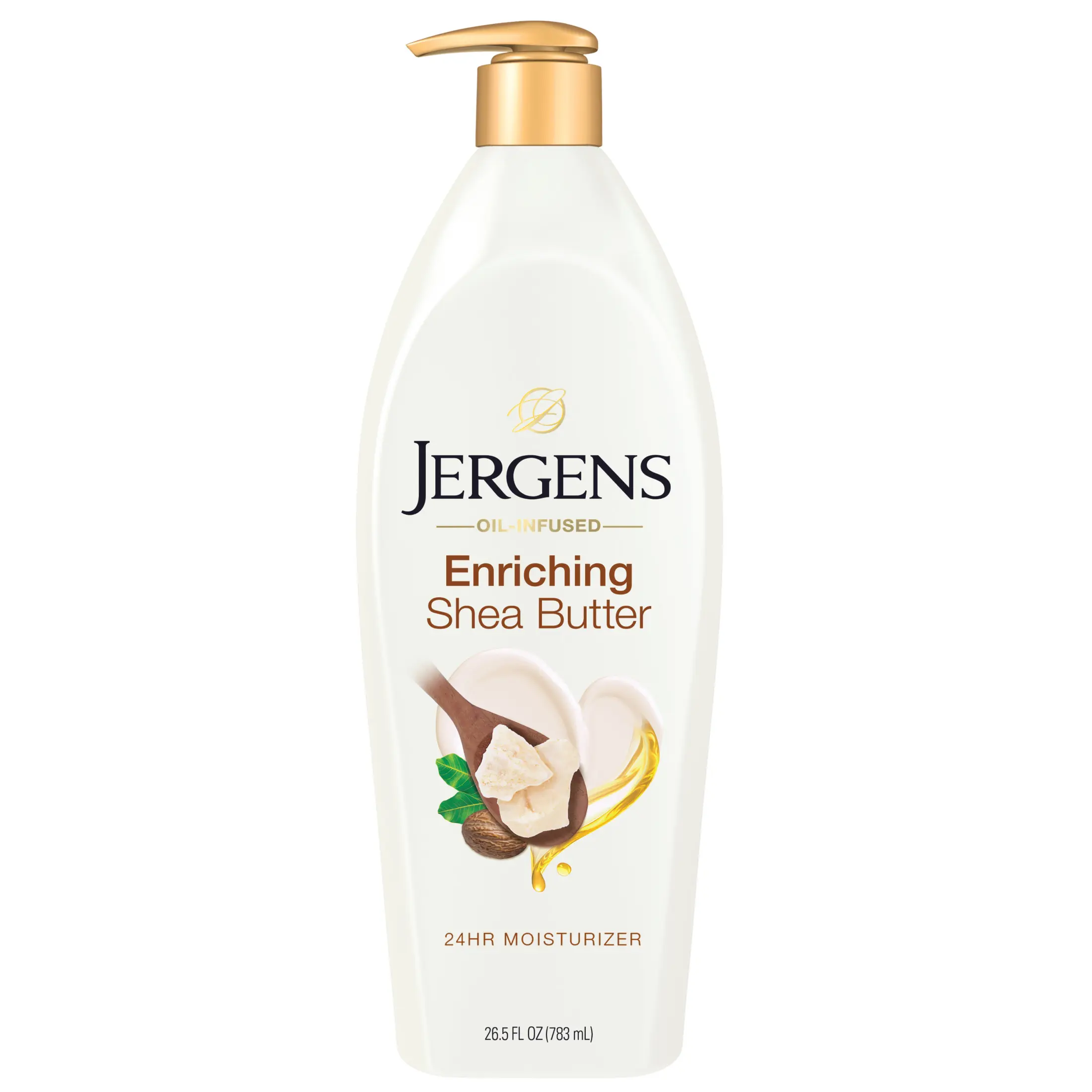 Jergens Shea Butter Butter Hand and Body Lotion, Dry Skin, Dermatologist Tested, 26.5 oz