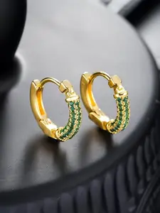 Zircon Earrings, Trendy Hip-Hop Unique Design, Fashionable Unisex Jewelry, Perfect for Daily Wear, Ideal Gift Idea