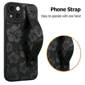 iPhone 14 with strap