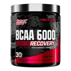 Nutrex Research - BCAA Powder 6000 Amino Acid - 6 Grams of BCAAs Amino Acids Supplement for Post Workout Recovery & Muscle Growth - Amino Energy Workout Recovery Drink