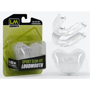 CLEAR SLIM BOIL & BITE - All Sport Mouthguard (2 pack)