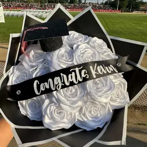 18 flower Bouquet,Graduation Bouquet,Eternal Flower Bouquet