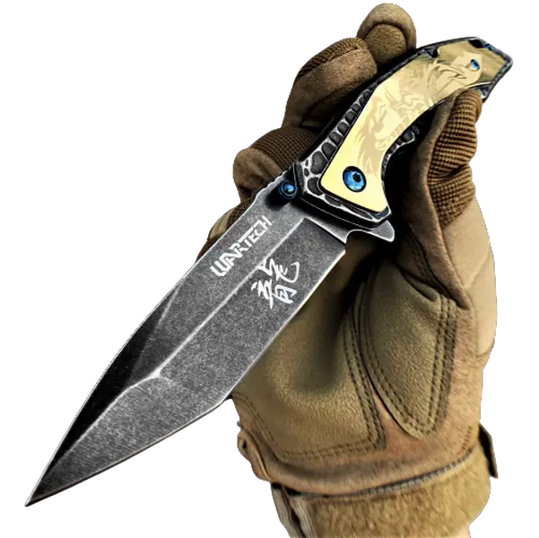 8" Folding Pocket Knife Hunting Outdoor Survival Gear Outdoor Camping Hunting Kit Durable 3cr13 EDC Compact, Sharp Full Edge Outdoor Activity