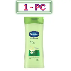 Vaseline 100ml Body Lotion - Aloe Soothe, Cocoa Radiant, Deep Restore, Advanced Strength - Lightweight Moisturizer for Daily Skin Care with Moisture Boost