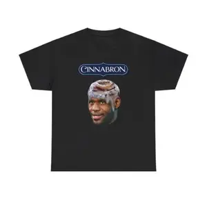 Cinnabron LeBron James Meme T-Shirt - Funny Unisex Graphic Tee