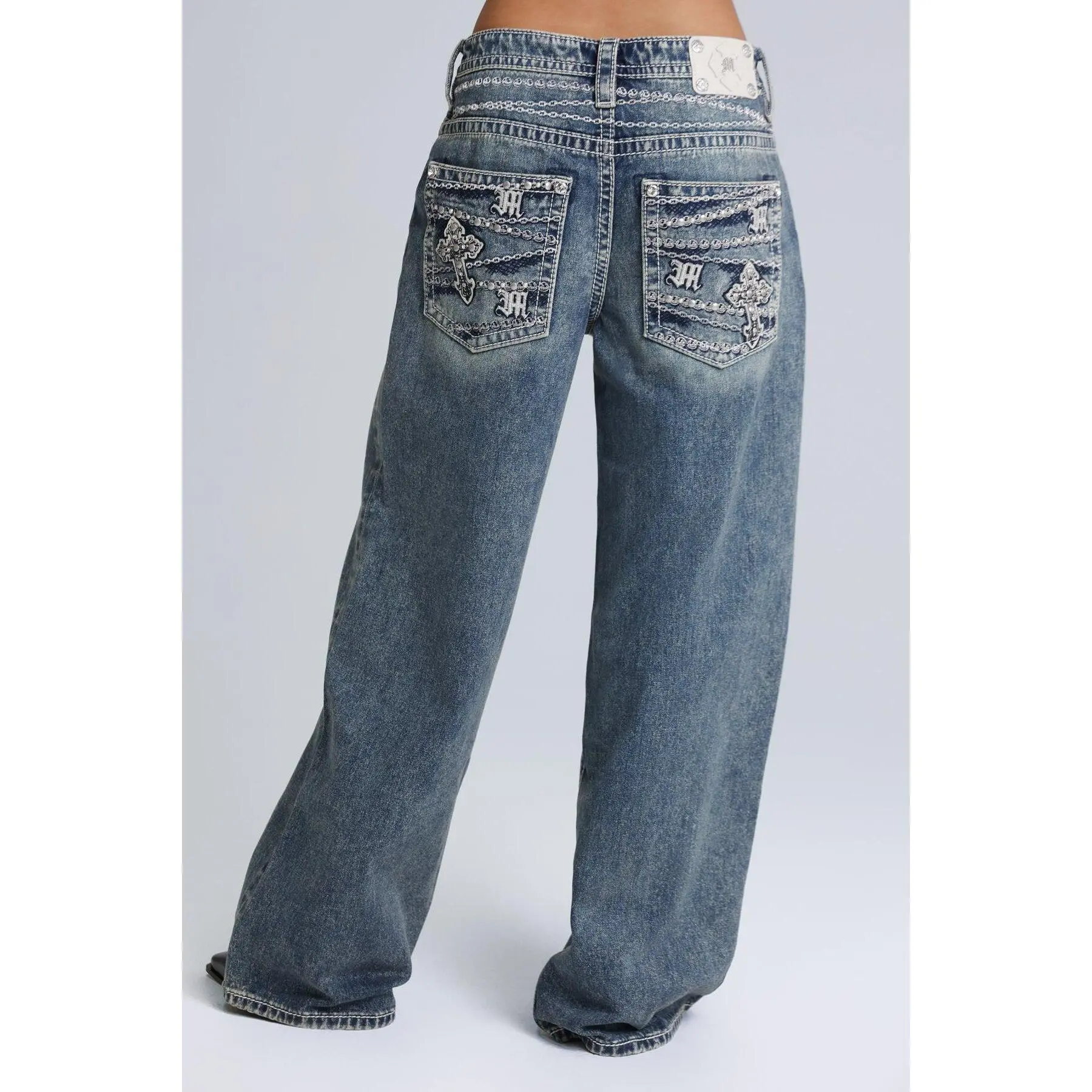 Chamber Low Rise Baggy Jeans