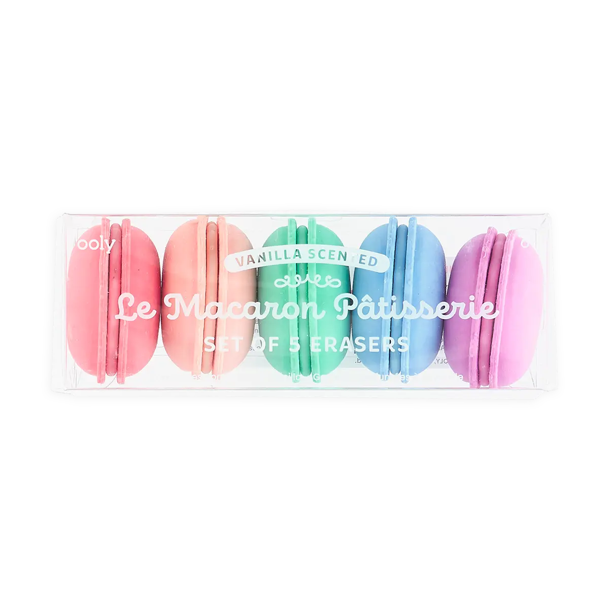 Le Macaron Pâtisserie Scented Erasers - Set of 5