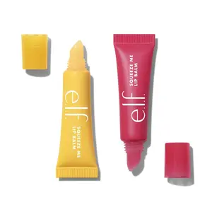 e.l.f. Squeeze Me More Lip Balm Duo, 2 Pack - Scented, Moisturizing, Super Sheer, Lightweight Formula, Vegan &  Cruelty-Free, Travel Size