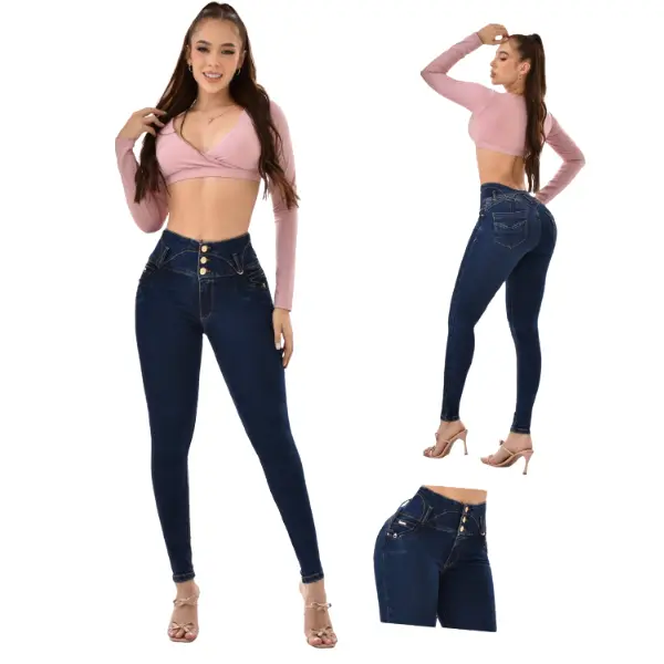 AUTHENTIC COLOMBIAN JEANS COLECTTION PREMIUM DE PODEROSA B264011 Denim Fit