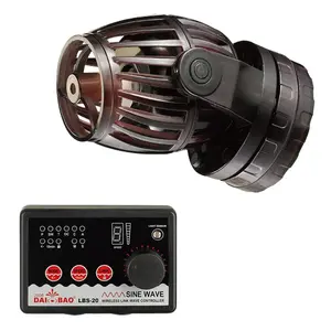 Aqua Dream WaveMaker 24V DC Sine Wave Maker Pump 1600 GPH for Saltwater & Freshwater Tanks with 6 Custom Modes, Strong Magnetic Mount, and Easy to Clean Design