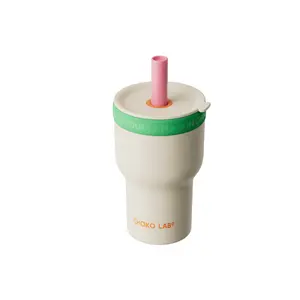 CHaKOLAB 570ml 2-in-1 Dual-layer Tumbler with Glass Cup & Insulated Outer Mug | Desktop Use | Long-Lasting Insulation | Easy to Clean | Coffee & Tea Ready Detachable Drinkware