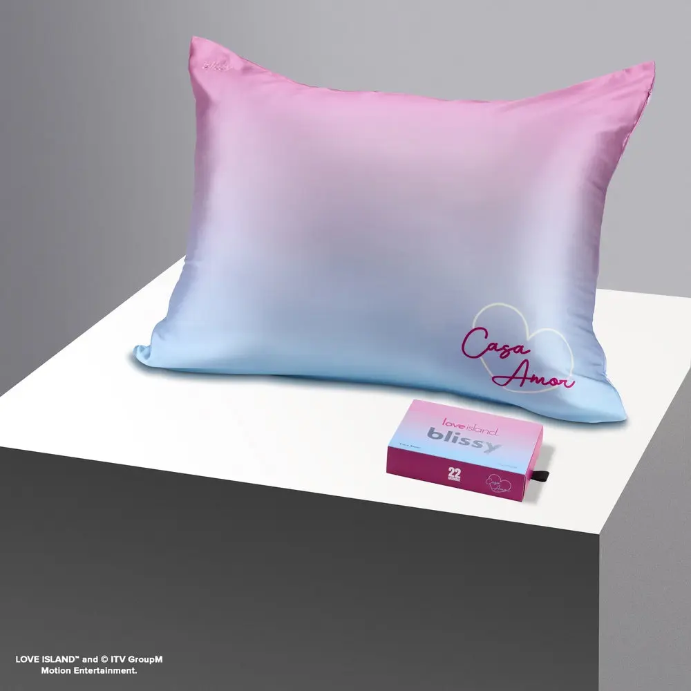 Love Island™ x Blissy Silk Pillowcase — Official Collection | Improve Hair, Skin & Sleep While You Dream