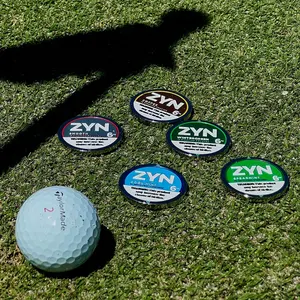 ZYN Golf Ball Marker | Premium Heavy Metal Markers in Multiple Flavors | Quick Same Day Shipping