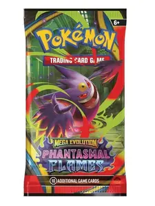 Pokemon Mega Evolution Phantasmal Flames Booster Pack