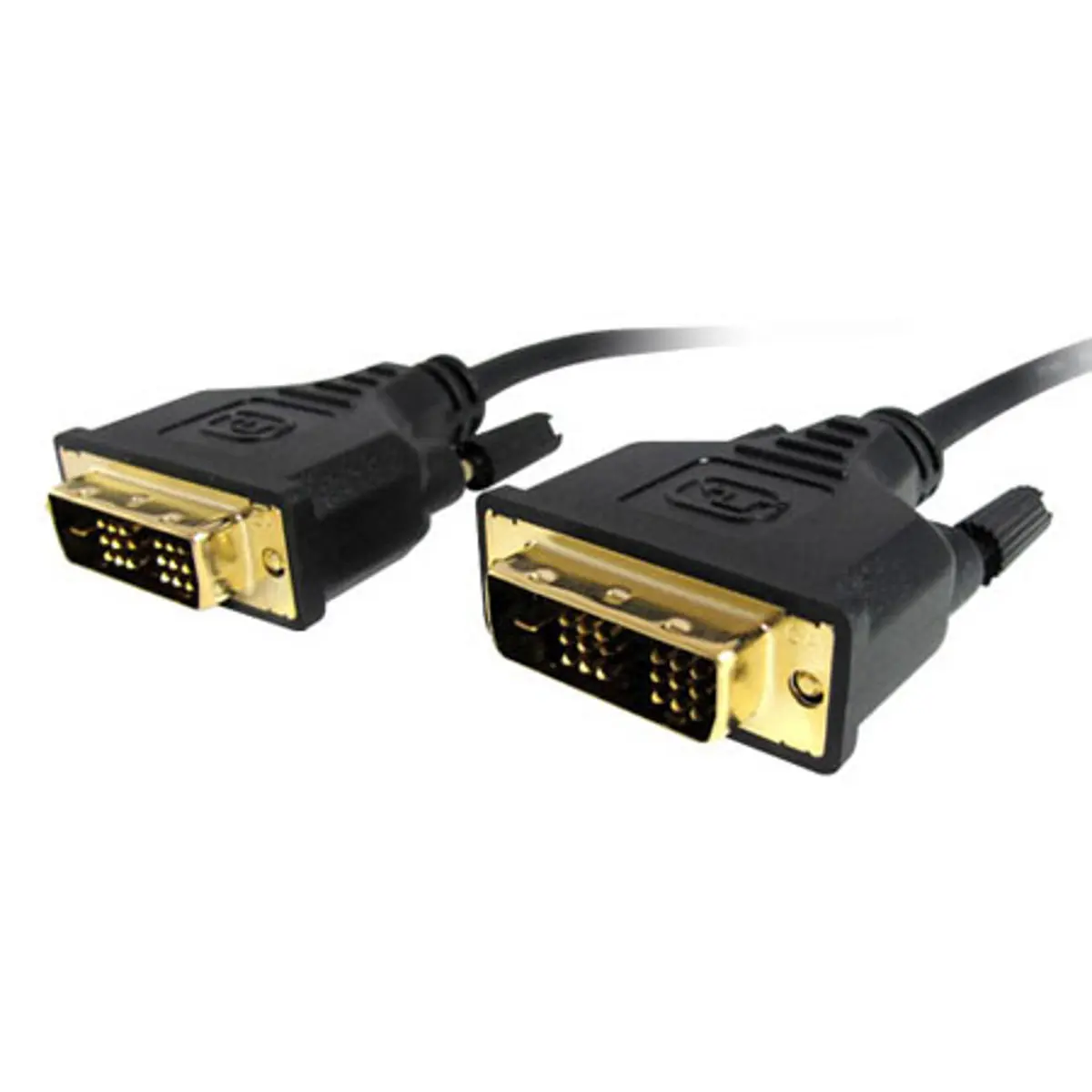 DVI-D Male to DVI-D Male Cable, 3' Low Profile Digital Connection Accessory for Monitors & Electronics Equipment, Accessories, Copper Wire