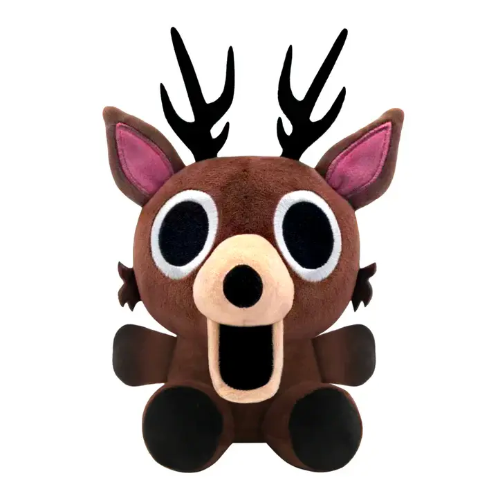 99 Nights in the Forest Deer Soft Plush Stuffed Animal Doll - Cute Stuffies, Durable Soft Fluffy, 25cm Toys for Tots, Gift Ideas for Kids, Cute Animal Design