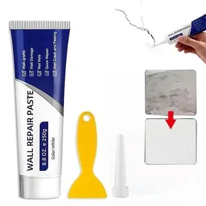 【VigorOutfit】Drywall Repair Kit (250g) — Multi-purpose, Quick-Drying Paste Adhesive; Heavy-Duty Concrete Sealant; Waterproof & Self-Adhesive