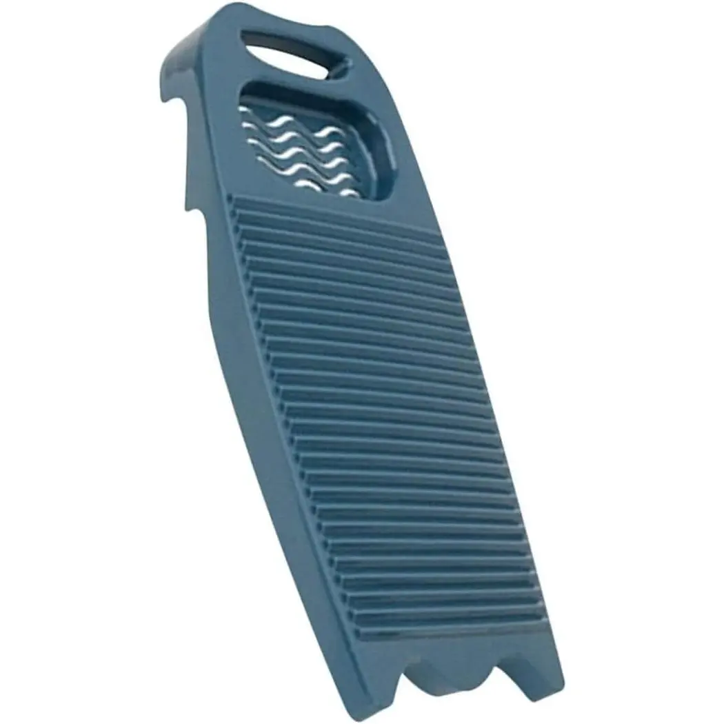 Hand Washing Board-Portable Hand Washing Clothes Tool,Household Hand Washing Board with Soap Holder(17.7x7.9x1.9inches) (Dark Blue)